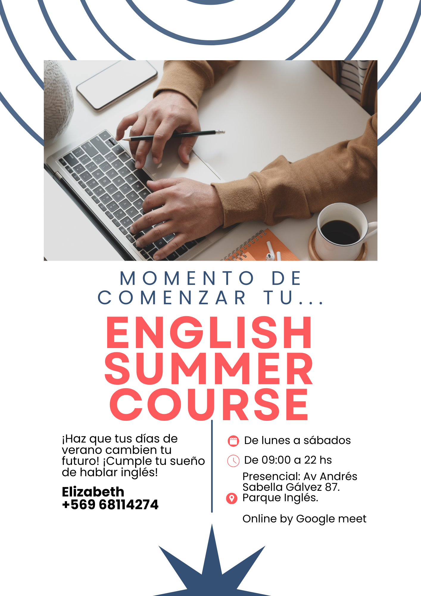 Flyer Publicitario Curso Community Manager Simple Blanco.png