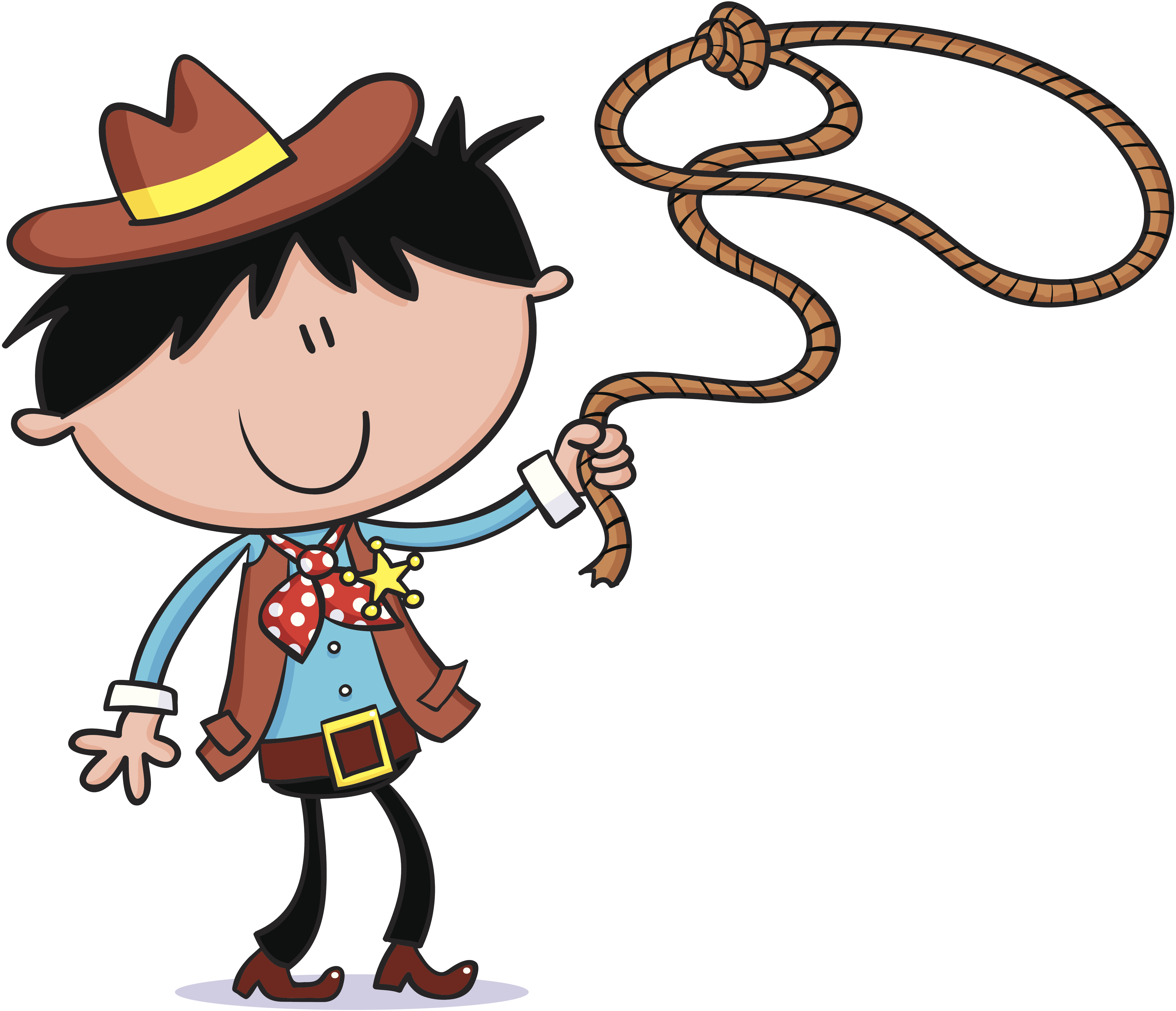 El vaquero y sus juguetes